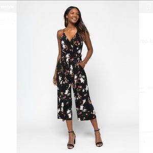 NWT Kaileigh Rica Knit Crop Jumpsuit
